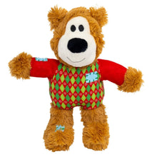 KONG Holiday Wild Knots Sweater Bear Red Small/Medium - Woonona Petfoods