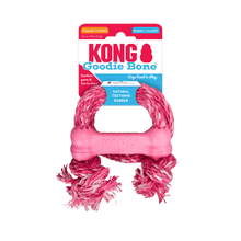 KONG Puppy Goodie Bone with Rope Extra Small - Woonona Petfoods