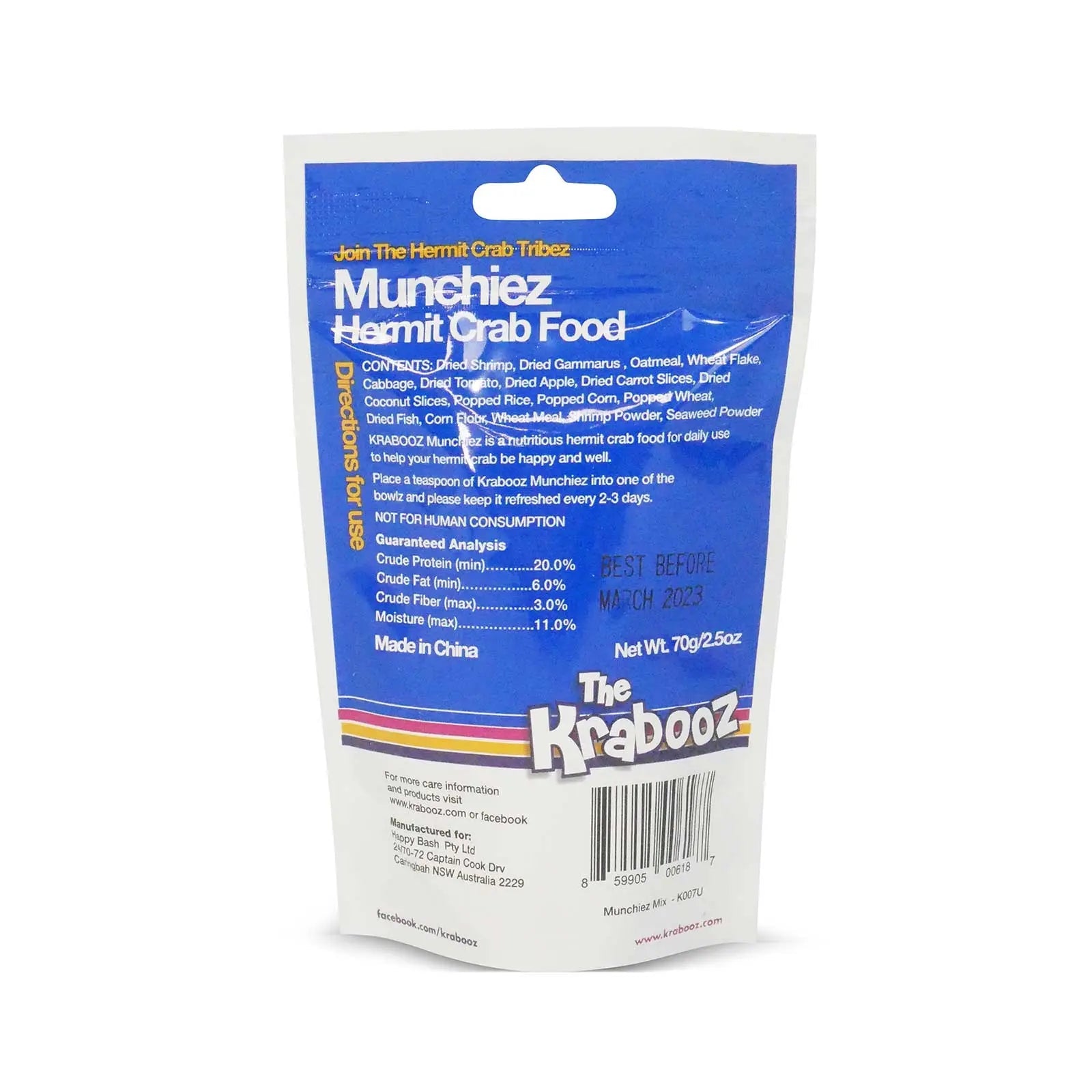 Krabooz Munchiez Mix - Woonona Petfoods