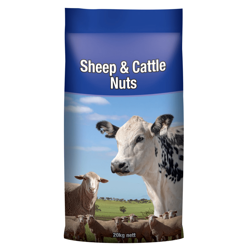 Laucke Mills Sheep & Cattle Nuts 20kg - Woonona Petfoods