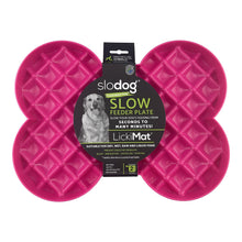 Lickimat Slow Feeder Plate Pink - Woonona Petfoods