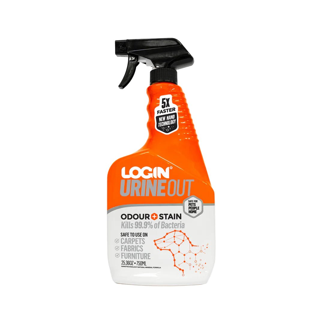 LOGIN Dog Urine Stain & Odour Spray 750ml - Woonona Petfoods