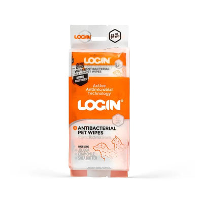 LOGIN Pet Wipes 8 Travel Packs - Woonona Petfoods