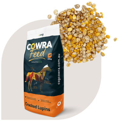 Lupins Cracked 20kg - Woonona Petfood & Produce