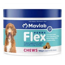 Mavlab Pernaflex Chews for Dogs 60 Chews 190g - Woonona Petfoods