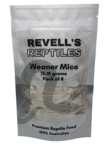 Mice Frozen Weaner 8 Pack Revell's - Woonona Petfoods