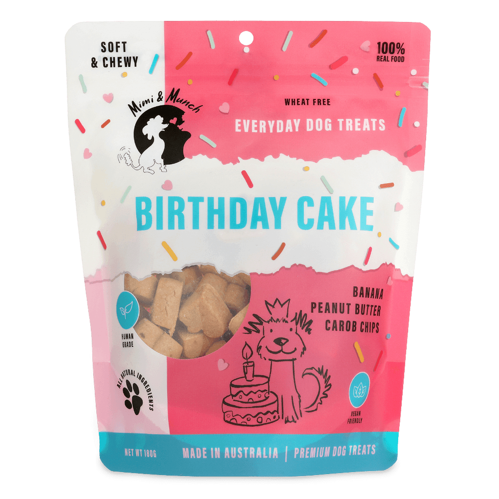 Mimi & Munch Birthday Cake Soft & Chewy - Woonona Petfoods