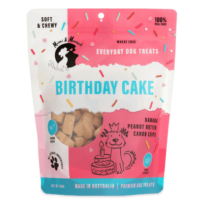 Mimi & Munch Birthday Cake Soft & Chewy - Woonona Petfoods