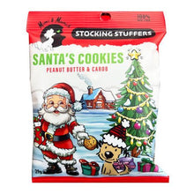 Mimi & Munch Santa's Cookies Peanut Butter & Carob Stocking Stuffer - Woonona Petfoods