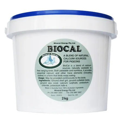 Mineral Energy Biocal - Woonona Petfoods