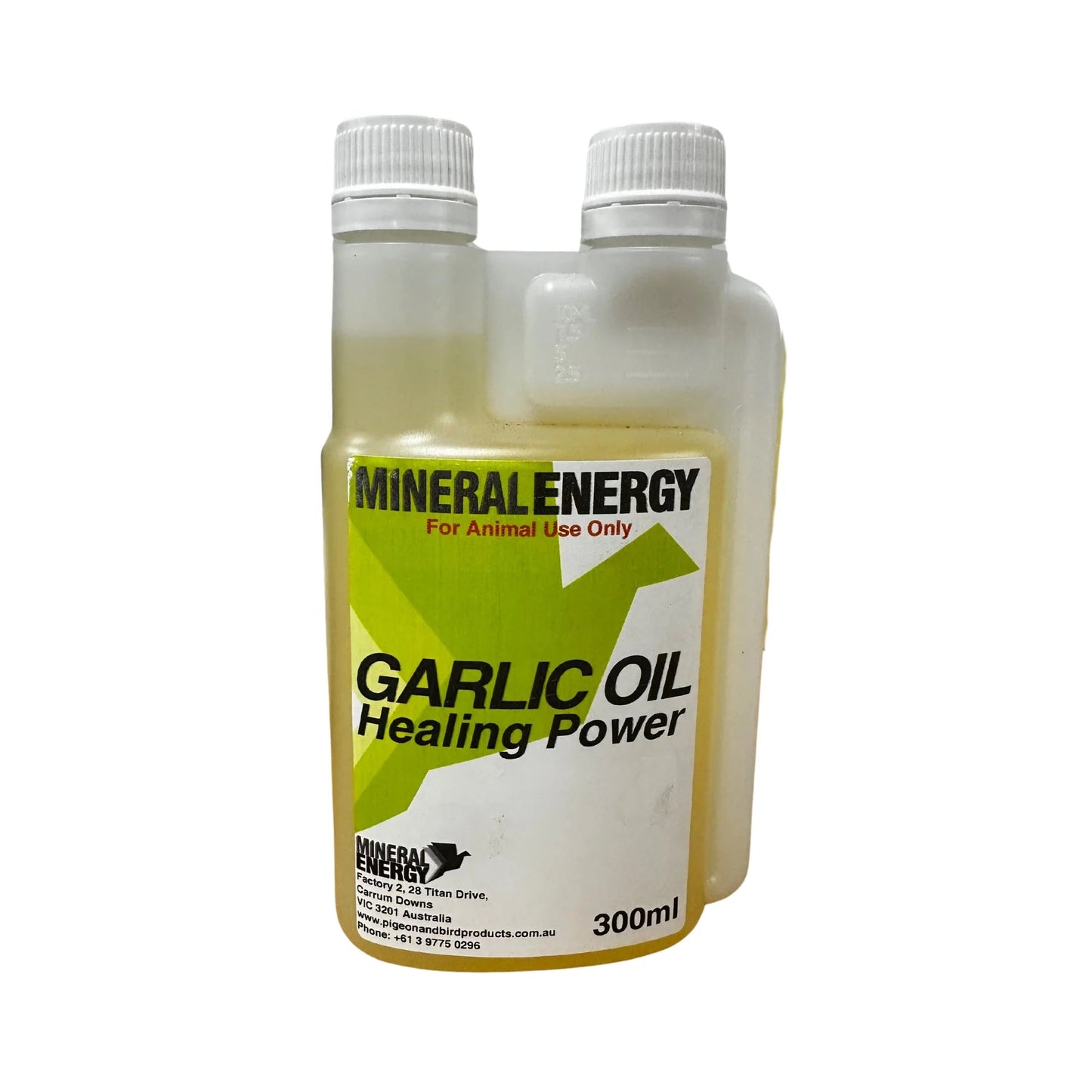 Mineral Energy Garlic Oil 300ml - Woonona Petfood & Produce