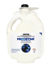 Moxistar Cattle Pour On 2 Litres - Woonona Petfoods