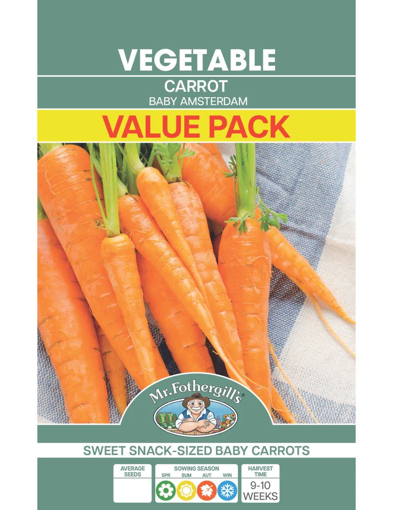 Mr Fothergills Baby Carrot Amsterdam Value - Woonona Petfood & Produce