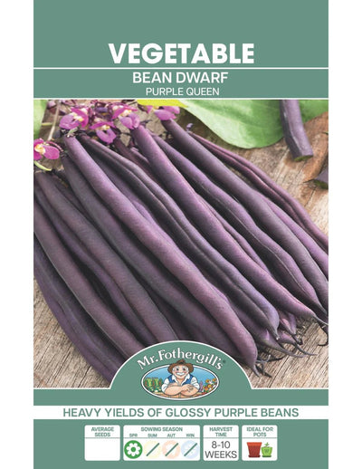 Mr Fothergills Bean Purple Queen