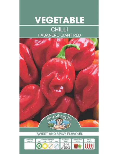Mr Fothergills Chilli Habanero Giant Red