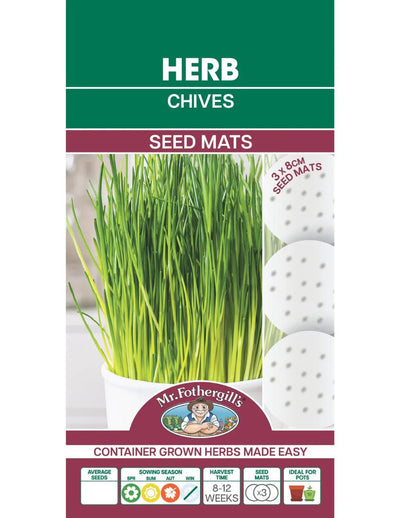 Mr Fothergills Chives Sow Easy