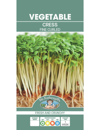 Mr Fothergills Cress Fine Curled