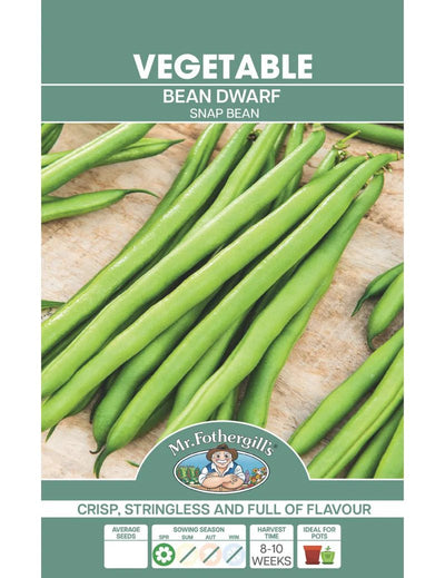 Mr Fothergills Dwarf Bean Snap Bean