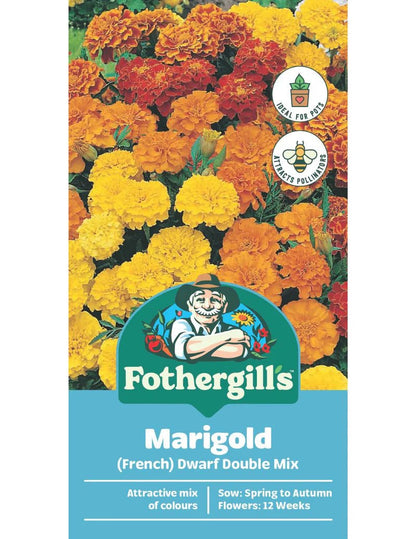 Mr Fothergills FOT Marigold Dwarf Double Mix - Woonona Petfoods