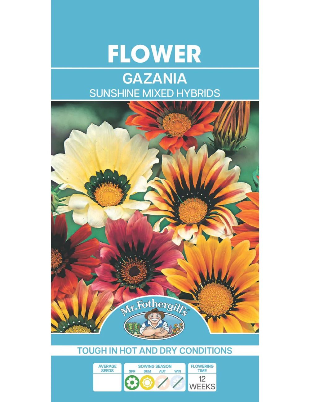 Mr Fothergills Gazania Sunshine Mixed Hybrids - Woonona Petfoods