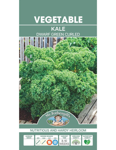 Mr Fothergills Kale Dwaf Green Curled