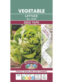 Mr Fothergills Lettuce All Year Round Seed Tape - Woonona Petfoods