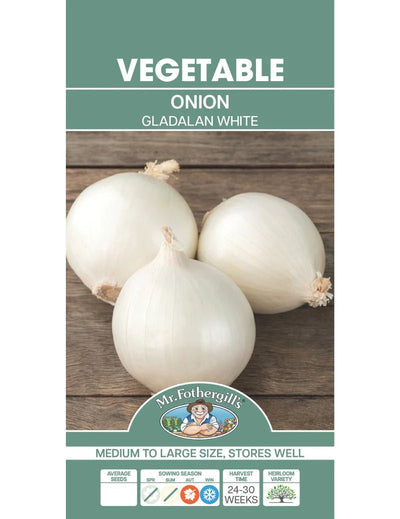 Mr Fothergills Onion Gladalan White