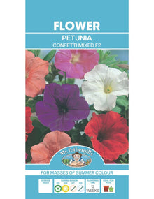 Mr Fothergills Petunia Confetti Mixed - Woonona Petfoods