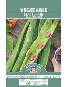 Mr Fothergills Scarlet Runner Bean - Woonona Petfoods
