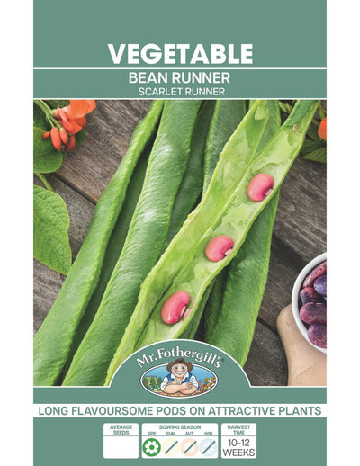 Mr Fothergills Scarlet Runner Bean