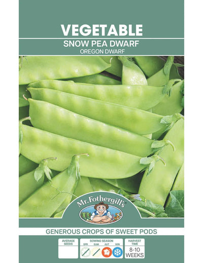 Mr Fothergills Snow Pea Oregon Dwarf