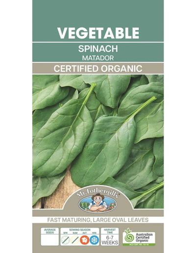 Mr Fothergills Spinach Matadar Organic