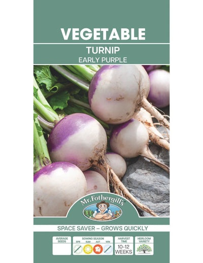 Mr Fothergills Turnip Early Purple
