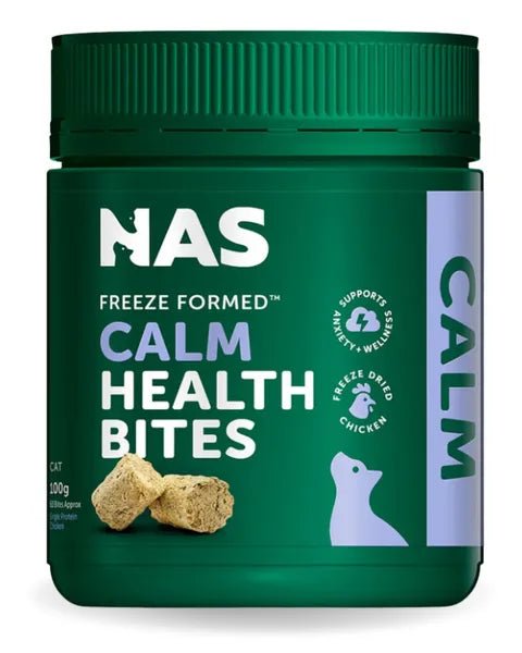 Natural Animal Solutions Calm Health Bites for Cats 50g - Woonona Petfoods