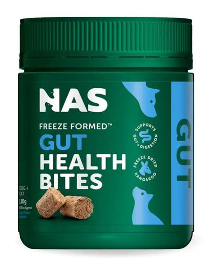 Natural Animal Solutions Gut Health Bites for Dogs and Cats 110g - Woonona Petfoods