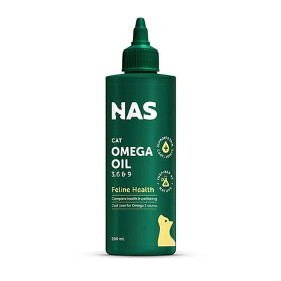 Natural Animal Solutions Omega 3,6,9 Oil For Cats 200ml
