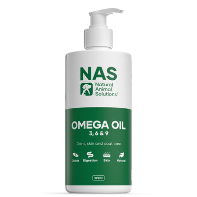 Natural Animal Solutions Omega 3,6,9 Oil For Dogs 500ml - Woonona Petfoods