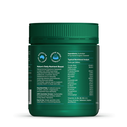 Natural Animal Solutions Organic Seaweed 300g - Woonona Petfoods