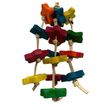 Ninos Java Bird Toy Leather Nibble - Woonona Petfoods