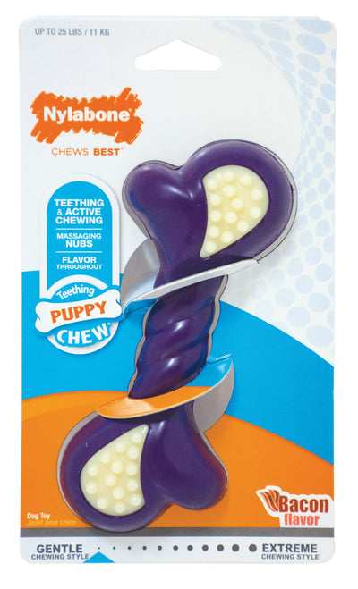 Nylabone Double Action Puppy Bone - Regular - Woonona Petfoods