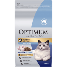 Optimum Dry Cat Food Furball - Woonona Petfoods