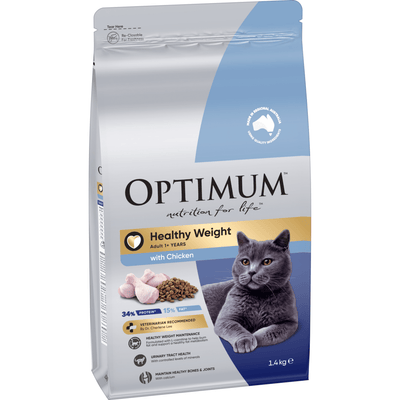 Optimum Dry Cat Food Healthy Weight 1.4kg