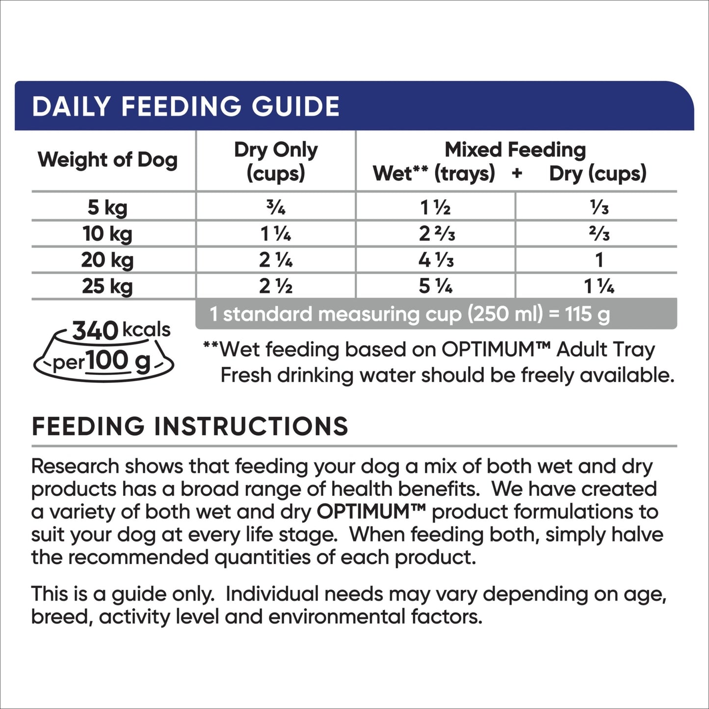 Optimum Dry Dog Food Adult Dental Care with Chicken 3kg - Woonona Petfood & Produce