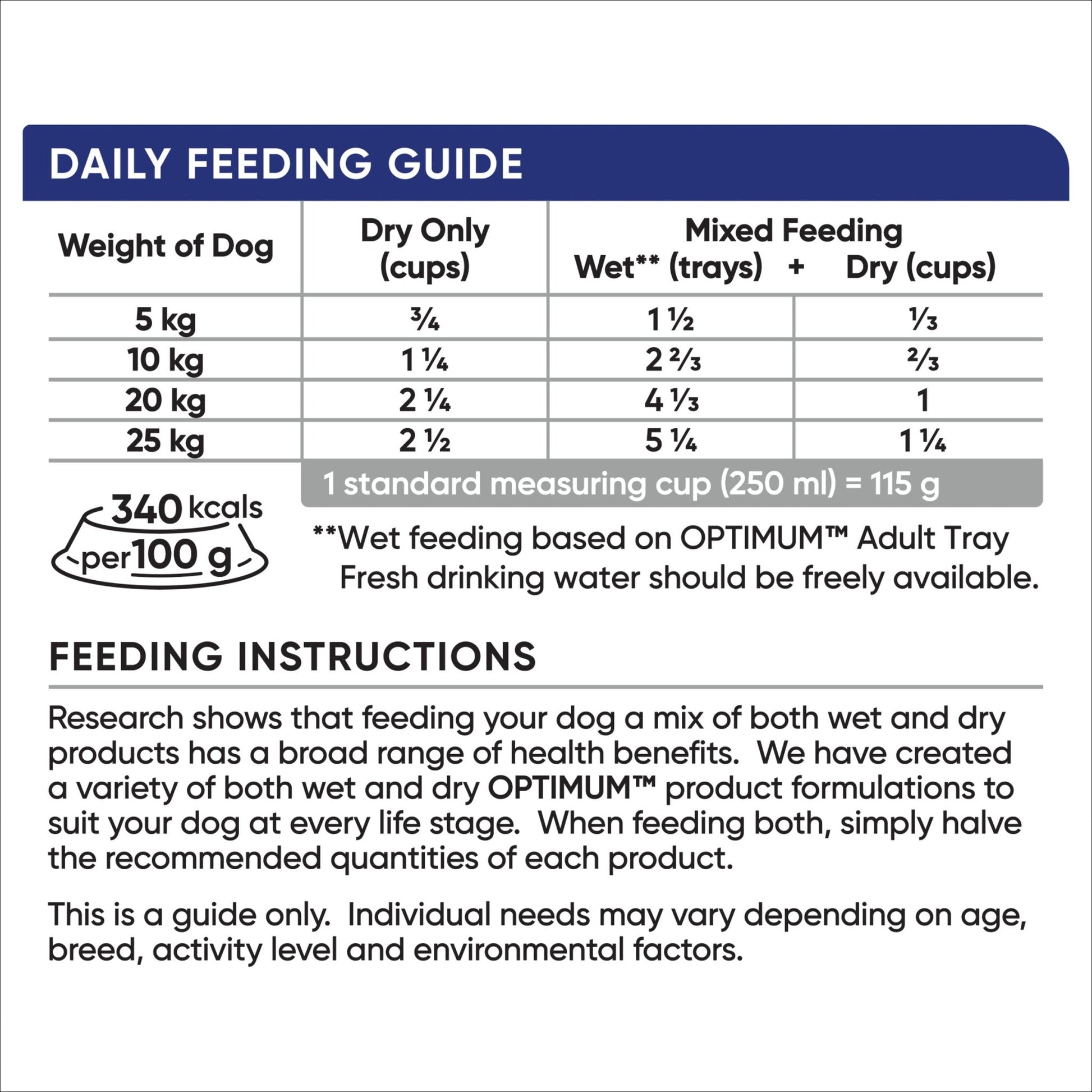 Optimum Dry Dog Food Adult Dental Care with Chicken 3kg - Woonona Petfood & Produce