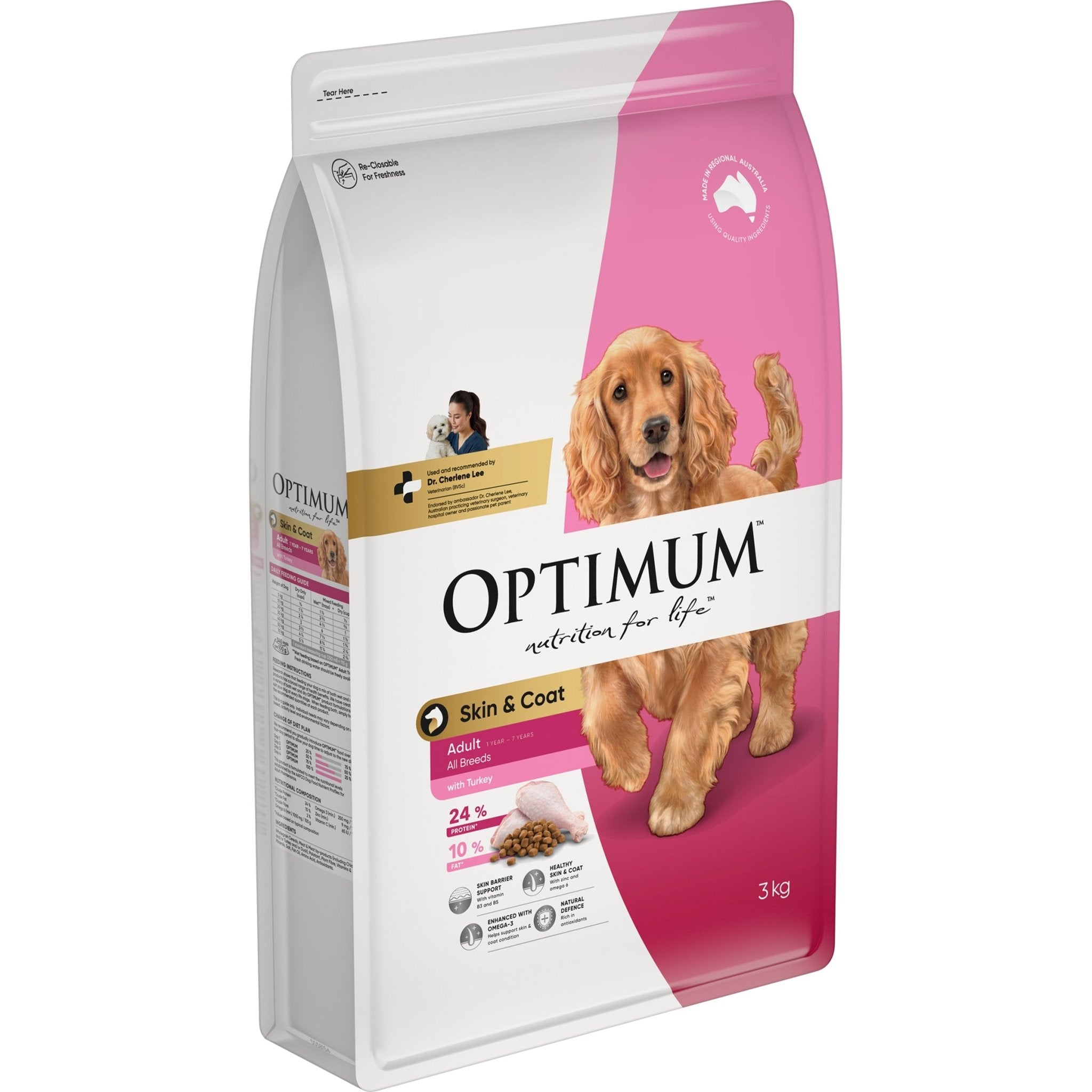 Optimum dry dog food best sale