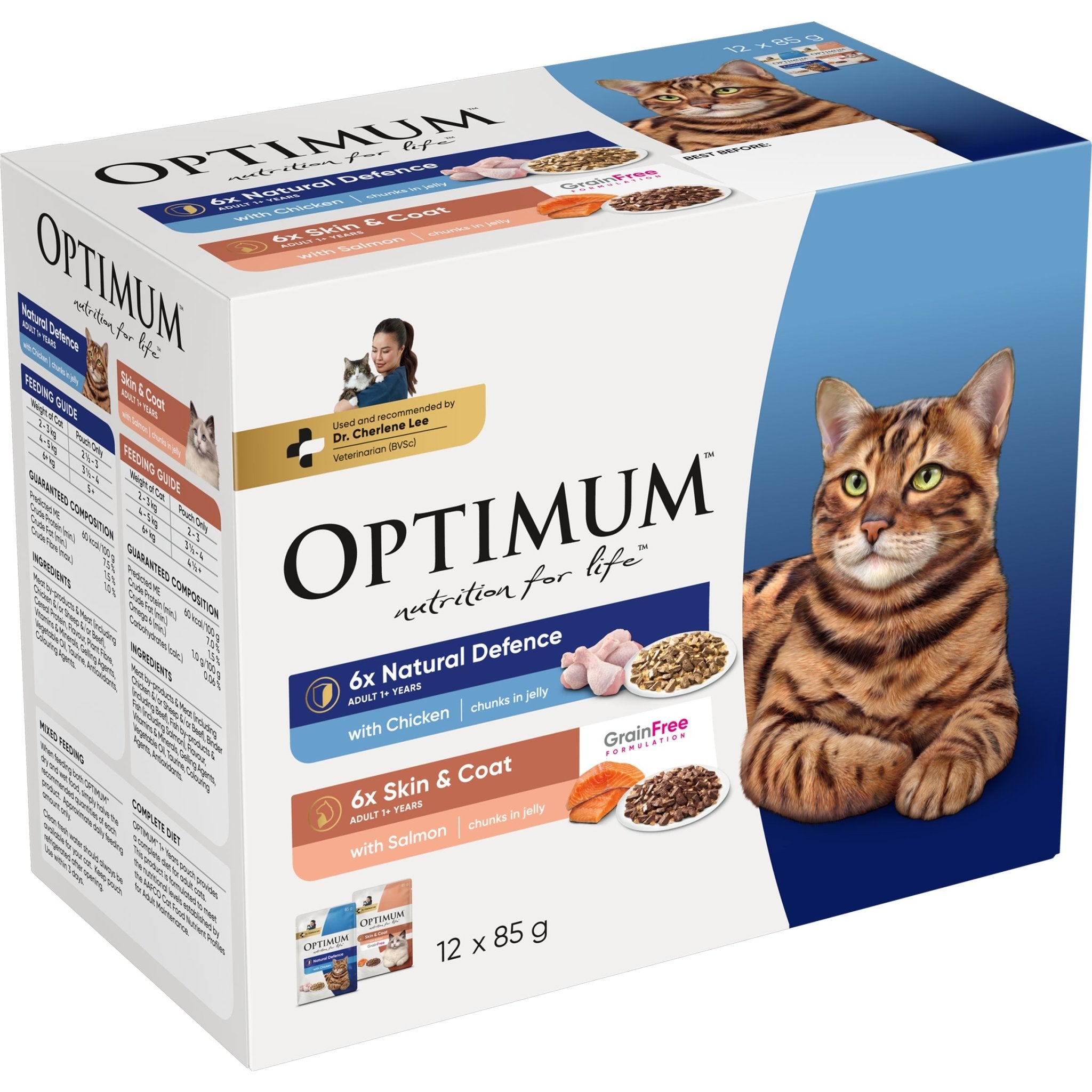 Optimum cat food 3kg best sale