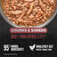 ORIJEN Chunks and Shreds Beef & Tuna Entree in Bone Broth 12 x 85g - Woonona Petfoods