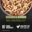 ORIJEN Chunks and Shreds Duck & Liver Entree in Bone Broth 12 x 85g - Woonona Petfoods