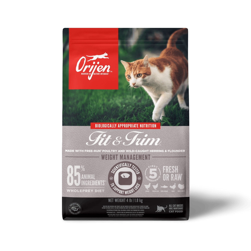 ORIJEN Fit and Trim Dry Cat Food 1.8kg - Woonona Petfoods