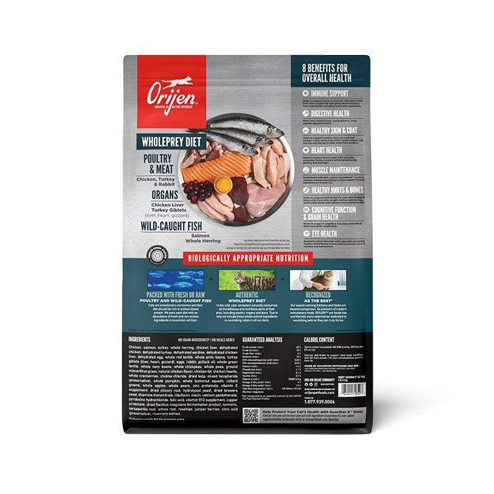 ORIJEN Guardian 8 Dry Cat Food 1.8kg - Woonona Petfoods
